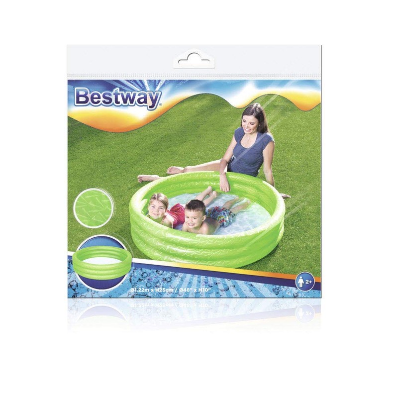 Bestway Paddling Pool Classic 122 x 25 cm Assorted Colours