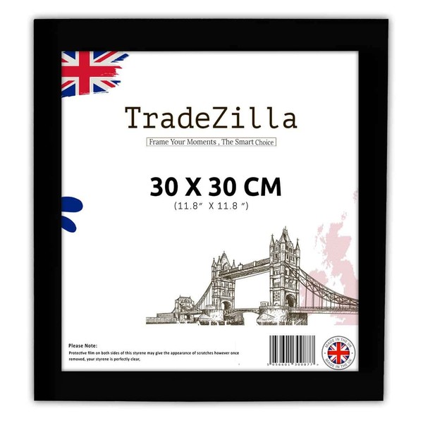 TradeZilla Black Standard Square Size 30 x 30 cm Picture