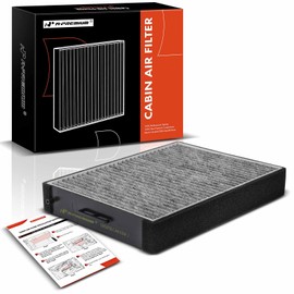 A-Premium - Filtro de aire de cabina con carbón activado compatible con Hyundai Sonata 1999-2005, Santa Fe 2001-2006, XG350 2002-2005, XG300 2001 y Kia Optima 2005-2006