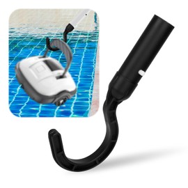 Hook for All Robotic Pool Cleaner, Accessories Hook Swimming Pool Hooks for Poles Part for Robot Pool Vacuum Cleaner Including Cordless, Aboveground and Underwater, Attaches to Telescopic Poles