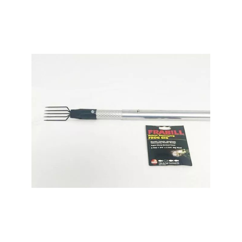 FRABILL FROG GIG/FISH SPEAR, 5 TINE, EXTENDABLE 6 TO 12