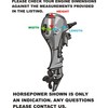 Ducksback Waterproof Outboard Engine Cover (size 1) Suitable For Up