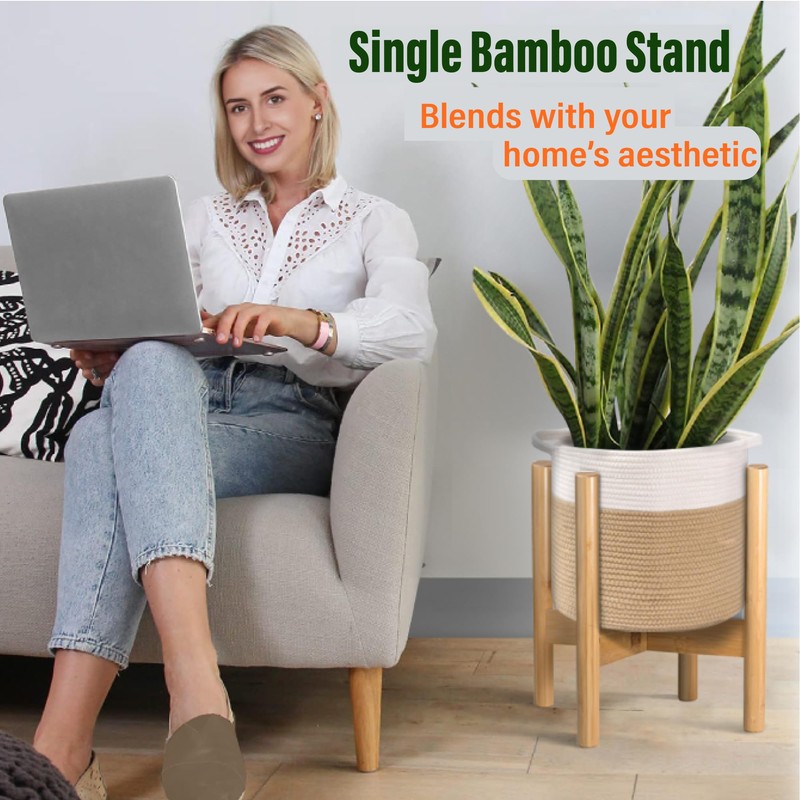 ZPirates Plant Stand for Indoor - Adjustable Sideways to fit