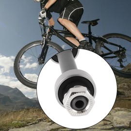 Create idea 108mm Bicycle Hub Shaft Bicycle Axle Hollow Hub Suitable for Mountain Bikes Speed Bikes