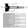Forstner Drill Bits 42mm (1-21/32 inch) Tungsten Carbide Upgraded Version