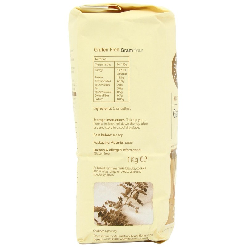 Doves Farm | Stoneground Gram Flour | 3 x 1kg