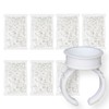 Sister Kim Color Cup Lincoln Container Semi-Permanent Makeup Large, 700 Pieces, White / 김시스터 색소컵 링컨테이너 반영구화장 대형, 700개, 화이트