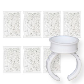 Sister Kim Color Cup Lincoln Container Semi-Permanent Makeup Large, 700 Pieces, White / 김시스터 색소컵 링컨테이너 반영구화장 대형, 700개, 화이트