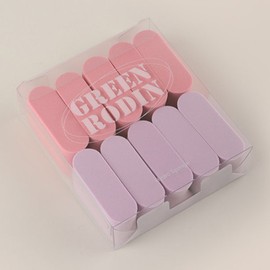 그린로댕 뚱떡퍼프 10P 하이드로스펀지 메이크업스펀지 화장퍼프 Green Rodong Dung-Tteok Puff 10P Hydro Sponge Makeup Sponge Beauty Puff