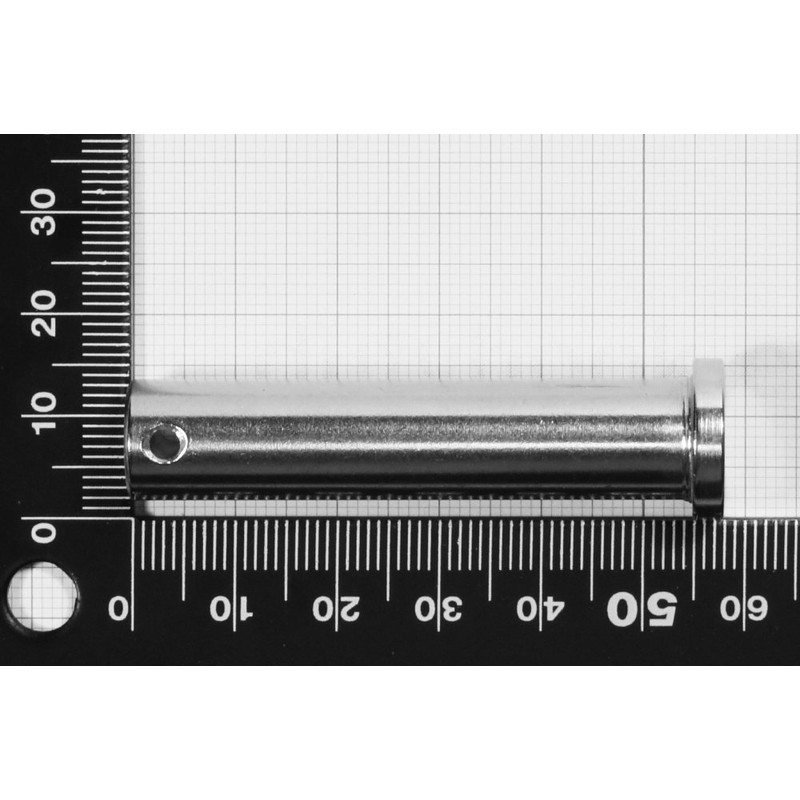 Dutyhook 12X49 Clevis Pin, Stainless Steel AISI 316