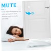 Operitacx Punch Quiet Spring Door Closer for Bedroom Easy to
