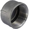 Duda Energy Standard Cap 1-1/2" Female NPT 304 Stainless Steel
