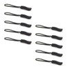 Upgraded Zipper Pulls, 10PCS Black - Premium Replacement for Luggage,