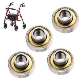 YIBEICO Rollator Caster Wheel Bearings Wheelchair Front Wheel Bearings, Replacement Parts for Rollator,Transport Chairs,Wheelchair