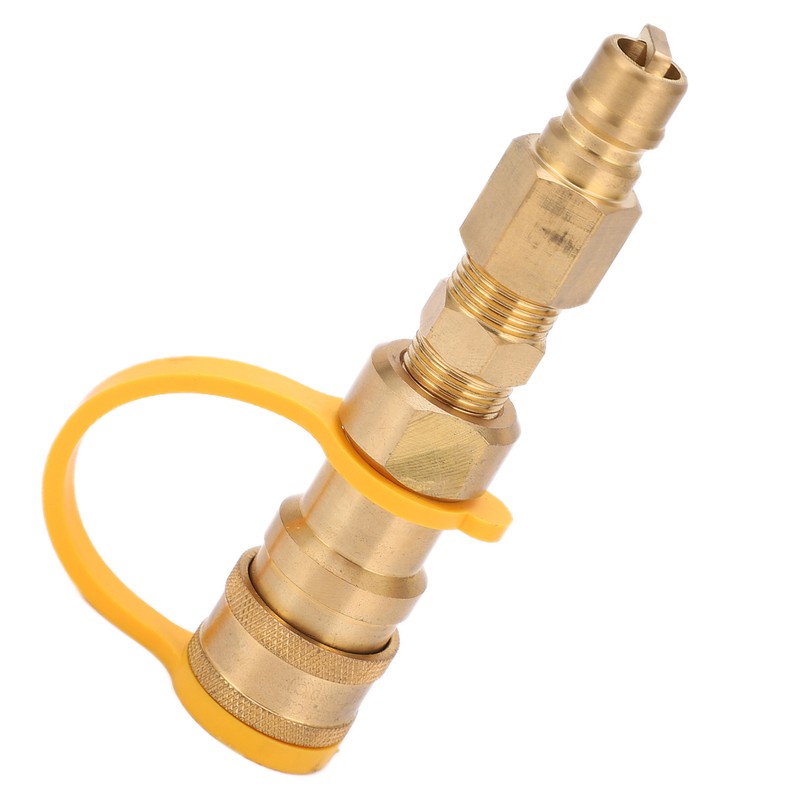 Propane Tank Adapter 3/8in Compact Durable Propane Quick Connection Accessories