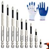 High Magnetic Screwdriver Drill Bit Set, 9pcs Impact Driver Bits
