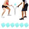 6Pcs Hex Response Silicone Ball Speed Agile Training Equipment Sensitive