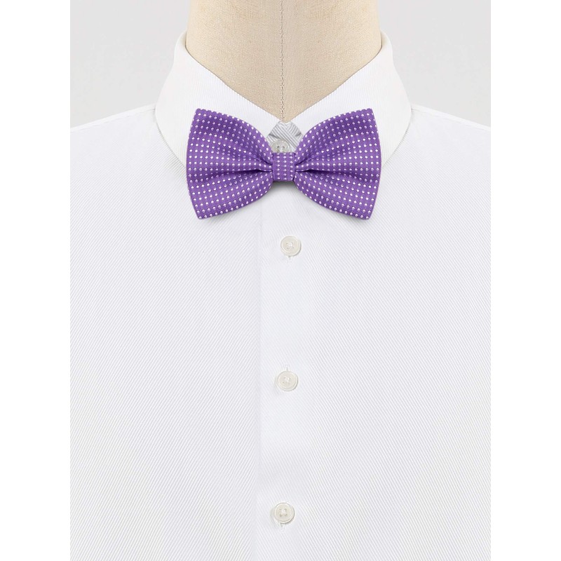 Allegra K One-Touch Bowtie, Polka Dot Pattern, Adult, Formal Bowtie,