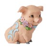 Enesco Jim Shore Mini Pig Figurine 3.5 Inch Multicolor 6012426