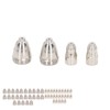50PCS Plasma Cutting Torch Consumable Kit Copper Strong Penetration Plasma