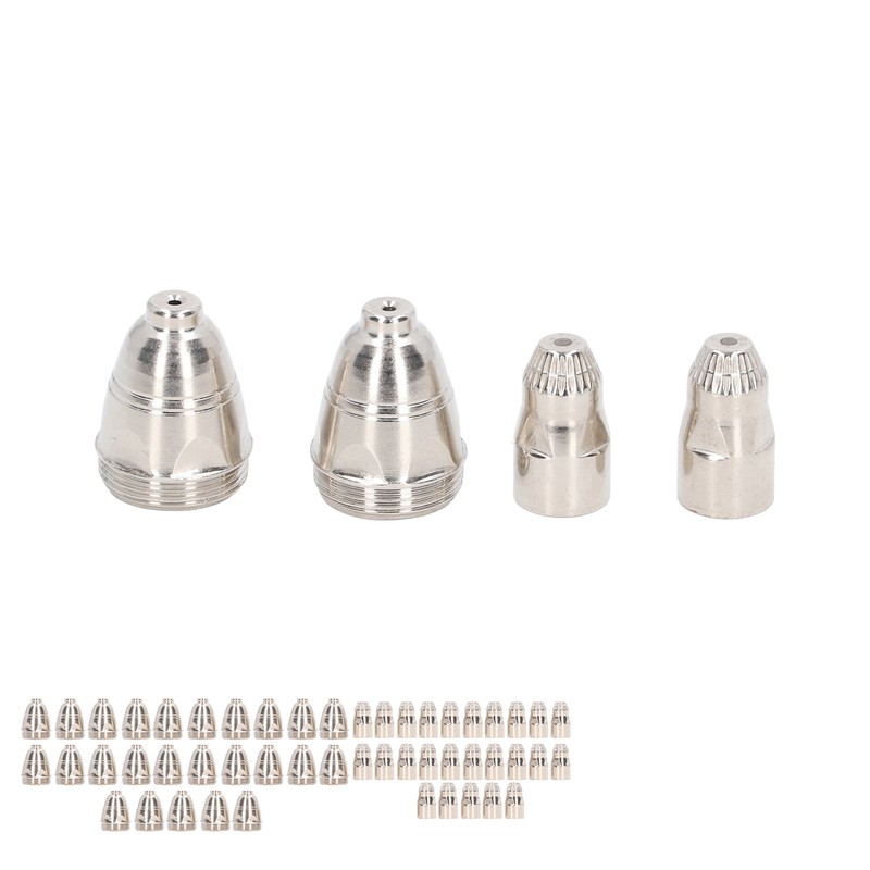 50PCS Plasma Cutting Torch Consumable Kit Copper Strong Penetration Plasma