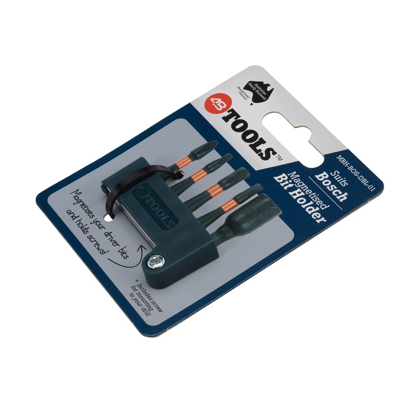 Navy Blue Magnetic Bit Holder by 48 Tools - Compatible