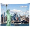 CORFOTO Fabric 8x6ft Statue of Liberty Backdrop Theme Photography America