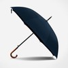 Long Umbrella Long Wooden Handle Windproof Retro Style Water Resistant