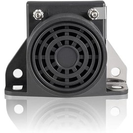 Car Back-up Alarm, 110dB 12V-48V DC Waterproof Industrial Heavy-Duty Backup Reverse Warning Alarm with Super Loud Beeper Tone for Truck Van Freight Car Lorry Heavy Vehicles