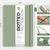 AHGXG Bullet Dotted Journal - Dot Grid Spiral Notebook B5,