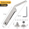 HBL 2 Pack | Heavy Duty Lid Stay Hinge for