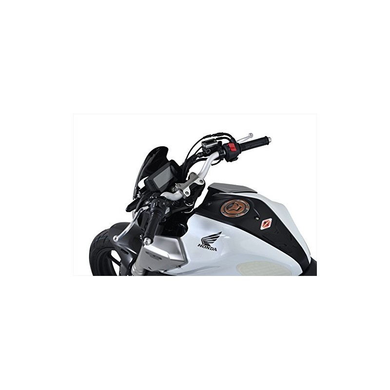 H2 °C (eititu-si-) hurontoriza-ba-tankukyappu Silver/Black Aluminum CB250R (18), Cb125r (18)