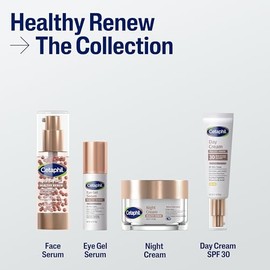 CETAPHIL HEALTHY RENEW Crema de Noche con Pptidos Purificados 50 g  Reduce lneas finas y arrugas, mejora firmeza y flexibilidad de la piel, Piel...   