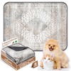 Washable Reusable Dog Pee Pads for Cats 2 Pack Waterproof