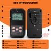 Memows Geiger Counter Radioactivity Meter Nuclear Radiation Detector Portable Radioactivity