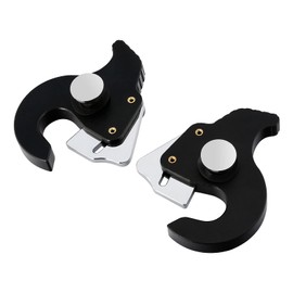 TCMT Detachable Sissy Bar Backrest Luggage Rack Docking Latch Clip Kit Fit For Harley Electra Road Street Glide Road King Softail Night Train Fat Boy 883 1200