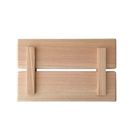 IPPINKA Japanese Hinoki Cypress Versatile Tray - 5.3 x 3.3 x 0.8 inch - Made in Japan - Medium