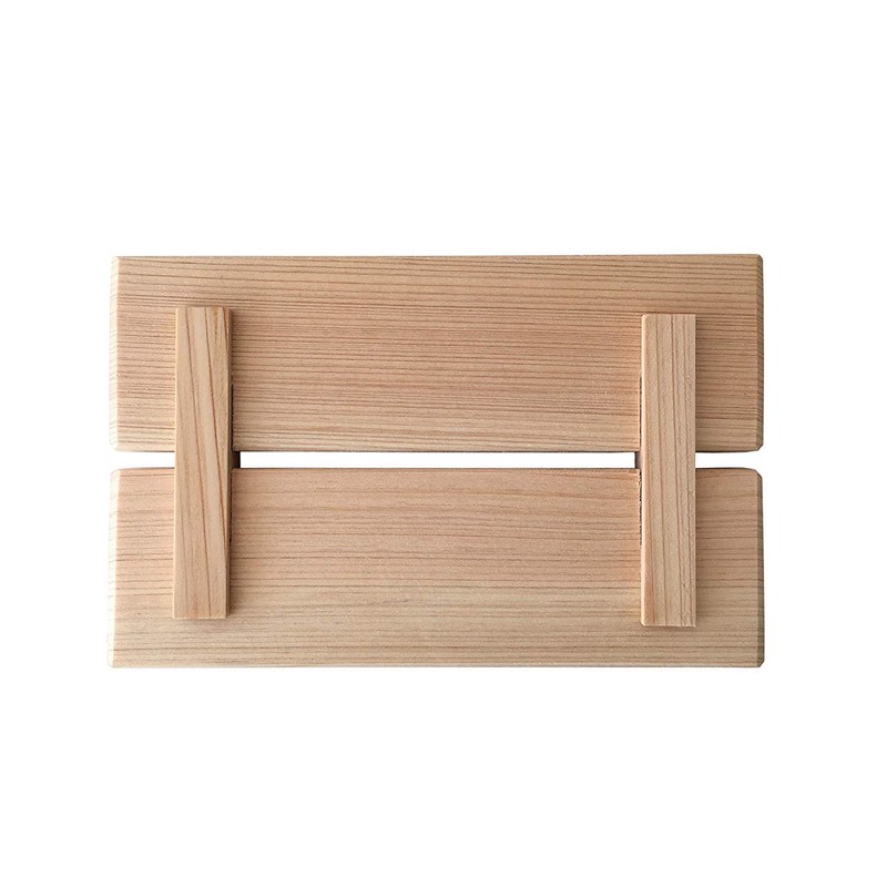 IPPINKA Japanese Hinoki Cypress Versatile Tray - 5.3 x 3.3