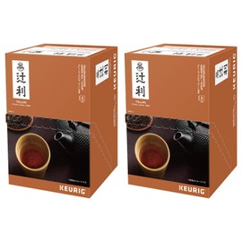 Keurig K-CUP Tsujiri Uji Roasted Tea, 24 Cups, 0.7 oz (2 g) x 12 Packs x 2 Boxes, ROSTED GREEN TEA