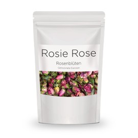 Rosie Rose Edible Pink Rose Petals Vintage Rose, 50 g Dried Flowers for Wedding Cakes, Baking & Cooking, Natural Rose Petals as Edible Decoration for Cakes and Food