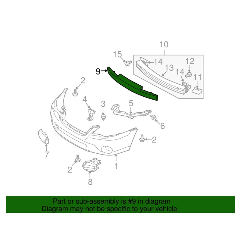ENERGY ABSORBER F BUMPER