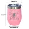Walk In The Rain - Wine Tumbler Cup with Sliding