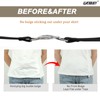 LEACOOLKEY Women Skinny Elastic Waist Belt No Show Stretchy Thin