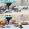 Neijiaer Fly Fans for Tables, Practical Fly Repellent Fan with