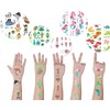 12 Sheets Henna Tattoos Temporary Stickers, 6Pcs Adult + 6Pcs