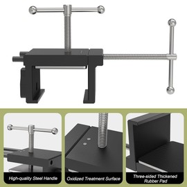 Adjustable Cabinetry Clamps Face Frame Clamps for Easy and Fast Installing,3 Drill Hole Guides Cabinet
