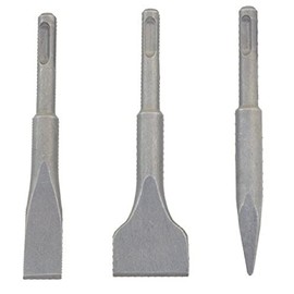 CON:P BP304003 SDS-Plus Chisels Set Short Version, Set of 3 Pieces