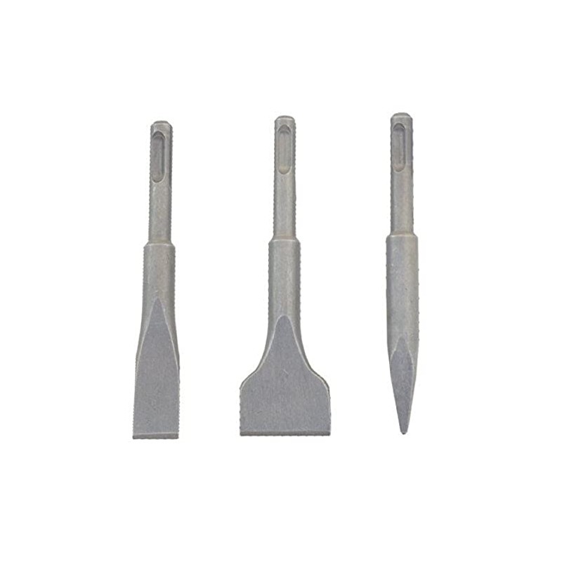 CON:P BP304003 SDS-Plus Chisels Set Short Version, Set of 3