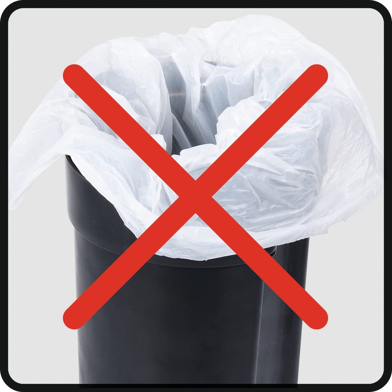 WENKO Leman Cosmetic Pedal Bin 3 L Dark Blue