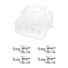 EMSea 4 Pin Car Tail Light Wiring Harness Connector Tail Light Wiring Harness Connector 12495980 46556347 Compatible with Fiat Punto Alfa Romeo Plastic Wiring Harness Connector